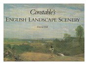 Hill, David, 1953- Constable's English landscape scenery /