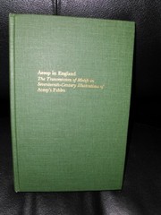 Aesop in England : the transmission of motifs in seventeenth-century illustrations of Aesop's Fables / Edward Hodnett.