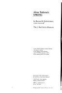Alma Tadema's Spring / by Burton B. Fredericksen.
