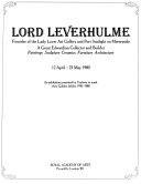 Lady Lever Art Gallery. Lord Leverhulme, founder of the Lady Lever Art Gallery and Port Sunlight on Merseyside :