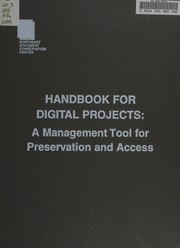  Handbook for digital projects :