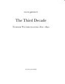 The third decade : Turner watercolours 1810-1820 / Diane Perkins.