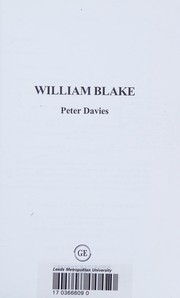 William Blake / by Peter Davies.