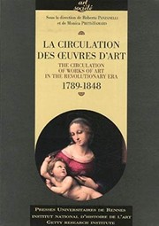  La circulation des œuvres d'art =